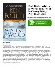Winter Of The World Epub